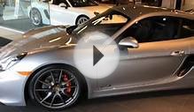 2015 Porsche Cayman GTS Silver Metallic