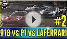 Forza 6 Online : Top Gear Challenge - PORSCHE 918 vs